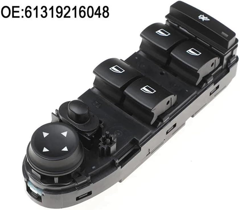 Car Master Power Window Switch for BMW X1 E84 2010-2015 61319216048,Window Lift Pushbutton Window Lifter Control Switches Replacement Interior Accessories