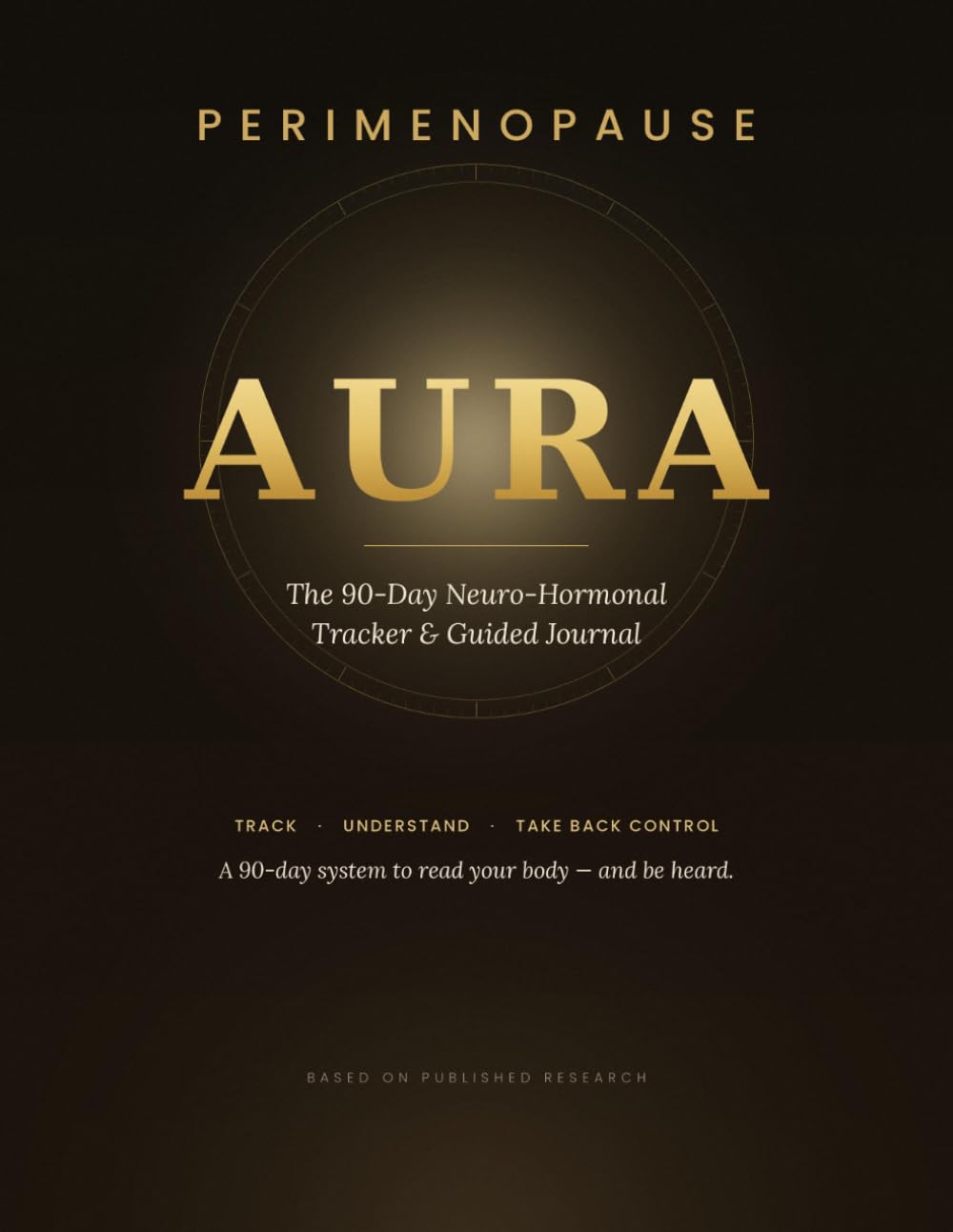 AURA: The 90-Day Neuro-Hormonal Tracker & Guided Journal for Perimenopause — Track Symptoms, Understand Your Hormones, and Take Back Control