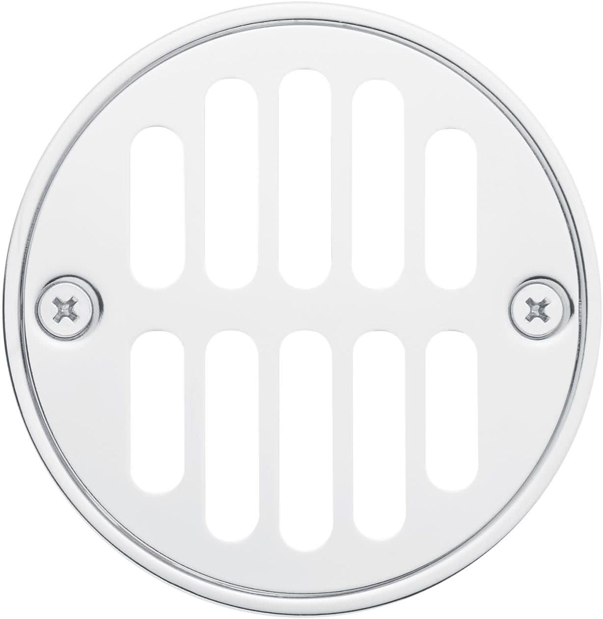 Signature Hardware 434857 Round Grill Shower Drain Strainer Set