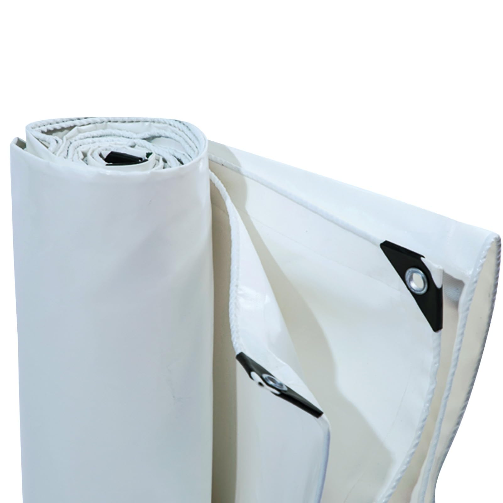 Lona de PVC resistente al agua blanca en varias medidas para patio