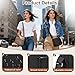 Imagen de ONEKERUN Bolso Bandolera Mujer Mediano Nylon Bolsos de Mujer Casual Bolso Cruzado Impermeable Multibolsillos Crossbody Bag con Correa Ajustable Bolsos de Mano para Escuela Diario Trabaja