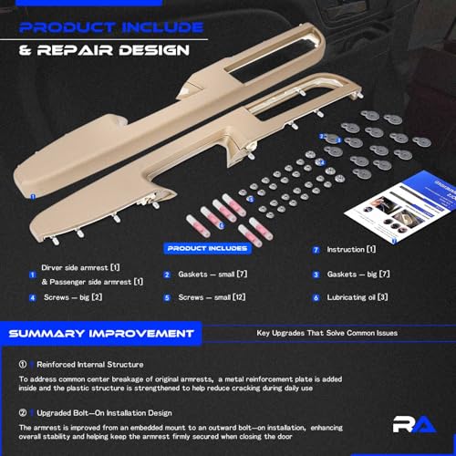 Door Panel Armrest Repair Fit for Chevy Silverado Suburban Tahoe Avalanche by RHAOCZIYAUTO - Used condition - Image 8