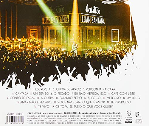 Luan Santana - Acustico [CD]