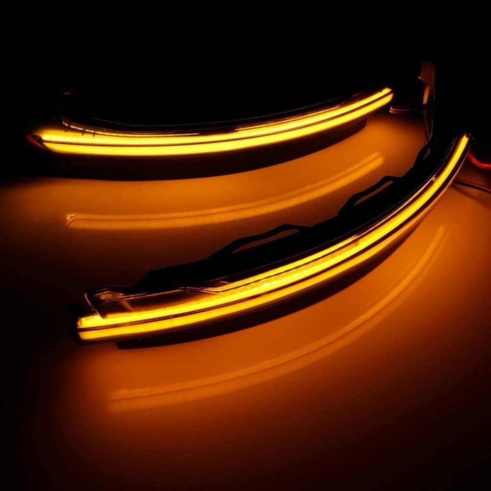 LED Dynamic Sequential Turn Signals Light, Side Mirror Sequential Blinker Indicator Light Compatible with Audi A3 S3 RS3 8V 2013-2020
