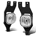 For Ford Super Duty/Excursion Pair of Bumper Driving Fog Lights (Clear Lens)