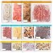 Reusable Storage Bags, SODPE BPA FREE Freezer Bag, 4extra big lunch bag, 4 big sandwich bags and 4 snack bags Seal Zip lock Bag Eco-friendly leakproof Lunch Bag for food storage organization,12 Packs
