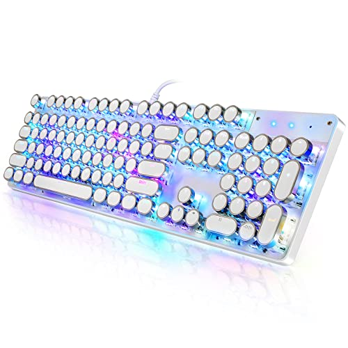 YSCP Typewriter Style Mechanical Gaming...