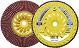 Klingspor Fächerschleifscheibe SMT 975 125mm M14 gewolbt Keramikkorund K60