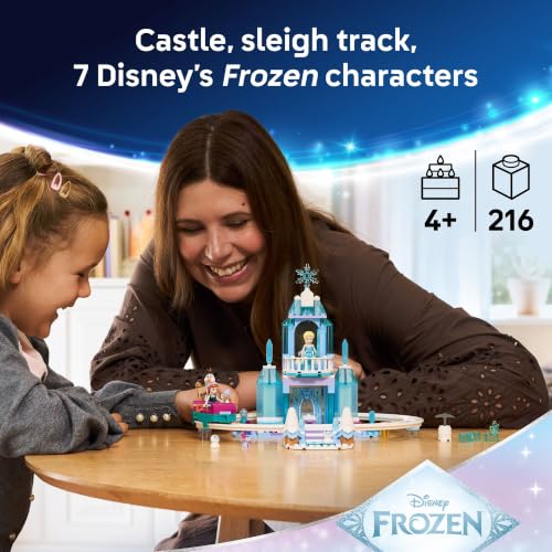 LEGO Disney Frozen Elsa’s Ice Castle & Snow Ride Adventure 43281 - image 2