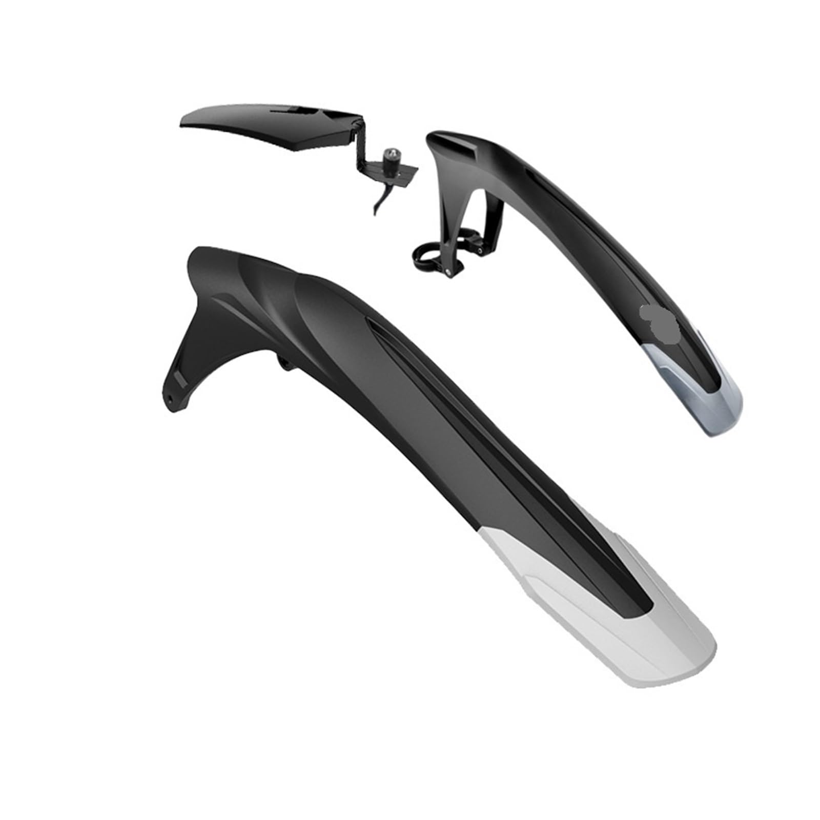 Mudguard Widen Quick Release Bike Suitable 24-29 Inch Bike Wings Bike Accessories Adjustable EBike(RL1000 One set Plus)
