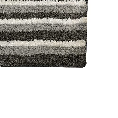 Image of Door Mats for Home | Door Mats for Home Entrance | Door Mat for Bathroom| Soft & Super Absorbent Mats for Shower | Washable, Non-Slip & Quick-Drying Mats (Pack of 2) (Multicolor 13)