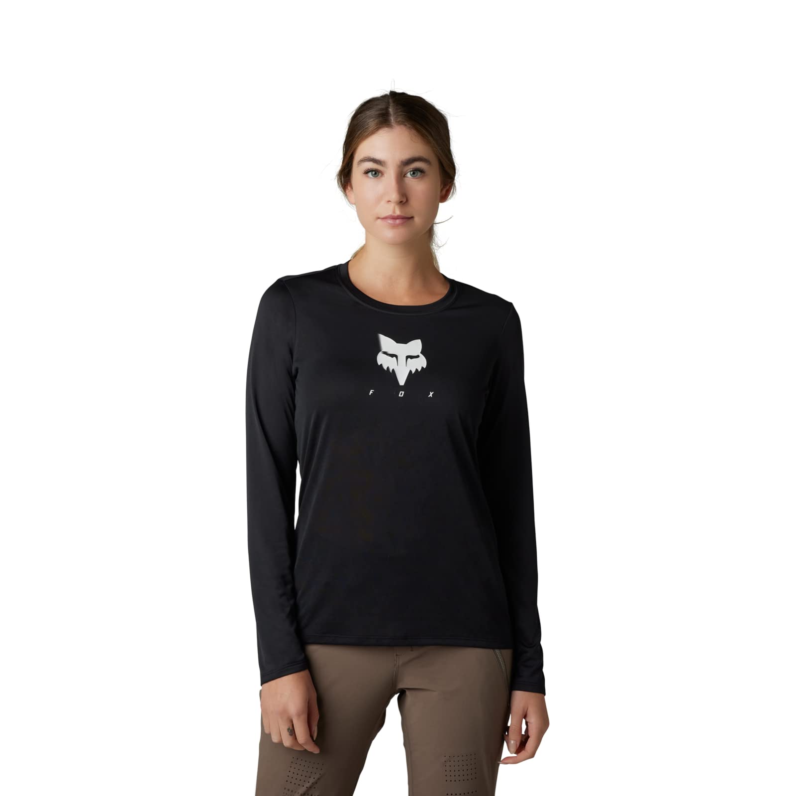 Fox Racing - Maillot à Manches Longues Ranger TruDri® - Femme,Noir,XS