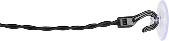 LIFEVENTURE Travel Clothes Line, Black, One Size