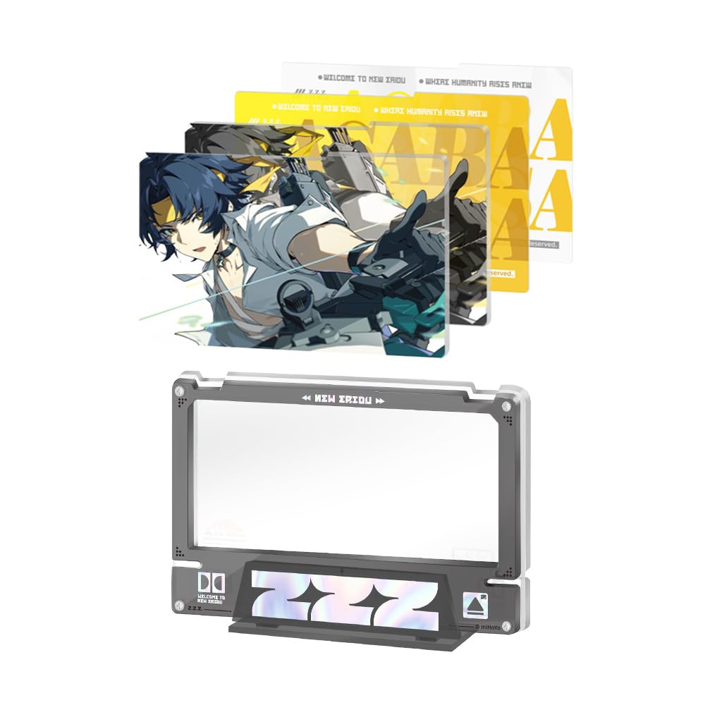 Amazon.com: Zenless Zone Zero Cinema Series: Acrylic Card Inserts