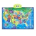 BEST LEARNING i-Poster My USA Interactive Map - Educational Talking Toy for Kids of Ages 5 to 12 Years