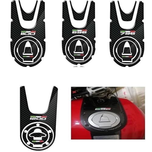 Almohadilla de tanque antideslizante con textura de agarre Ducati pegatina 2