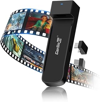 FireDrive CarPlay to HDMI Cable Adapter for Fire TV Stick Streaming, Media for Select Vehicles, Plug & Play, Not Compatible with Android Auto