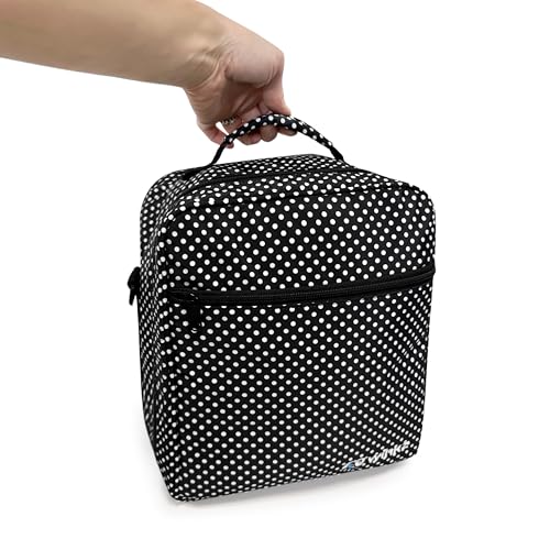 40Winkz USA CPAP Travel Bag Black White
