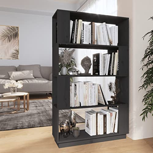 VidaXL Libreria/Divisorio Grigio 80x25x132 cm