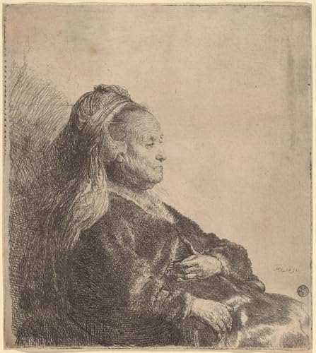 Cuadro de lienzo de Rembrandt de 60x90cm ideal para decorar paredes de dormitorios
