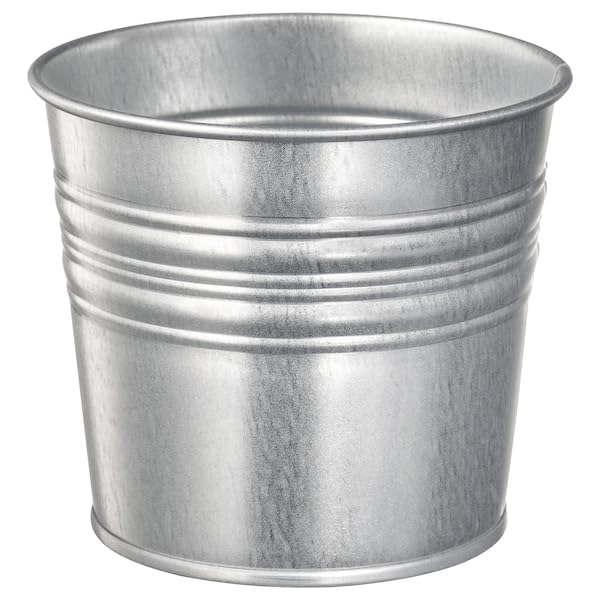 Ikea Galvanized Steel Plant Pot (Silver) -3 Pieces (B00J1QDNX0) Amazon Price History, Amazon Price Tracker
