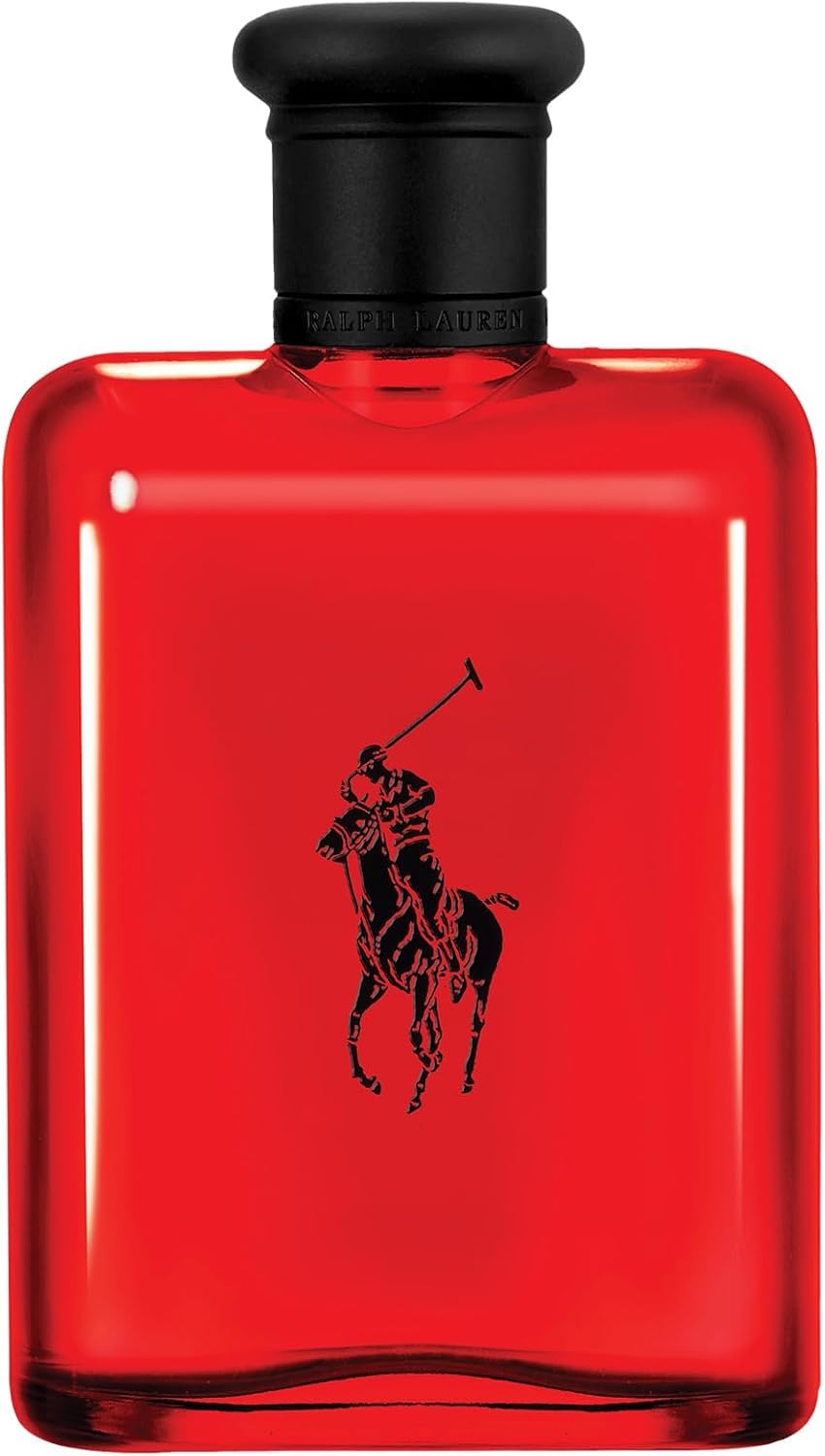 Ralph Lauren, Polo Red Eau de Toilette, Fresh Woody Spicy Scent, 200ml