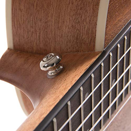 Coco – Ukulélé soprano en acajou avec cordes Aquila et accordeur à pince (53,3 cm) - Les Beatles, Paul McCartney, John Lennon, RIngo Starr, George Harrison Coco - Ukulélé soprano en acajou avec cordes Aquila et accordeur à pince (53,3 cm) – Image 8