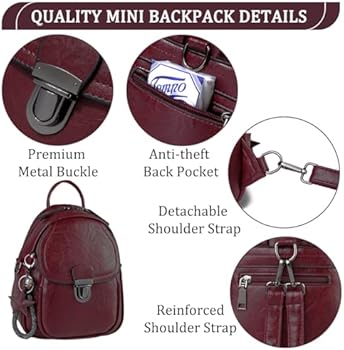 Bear Design Rugzak 'Maja' Mini - CL 41149 - JM Lederwaren en Reisartikelen