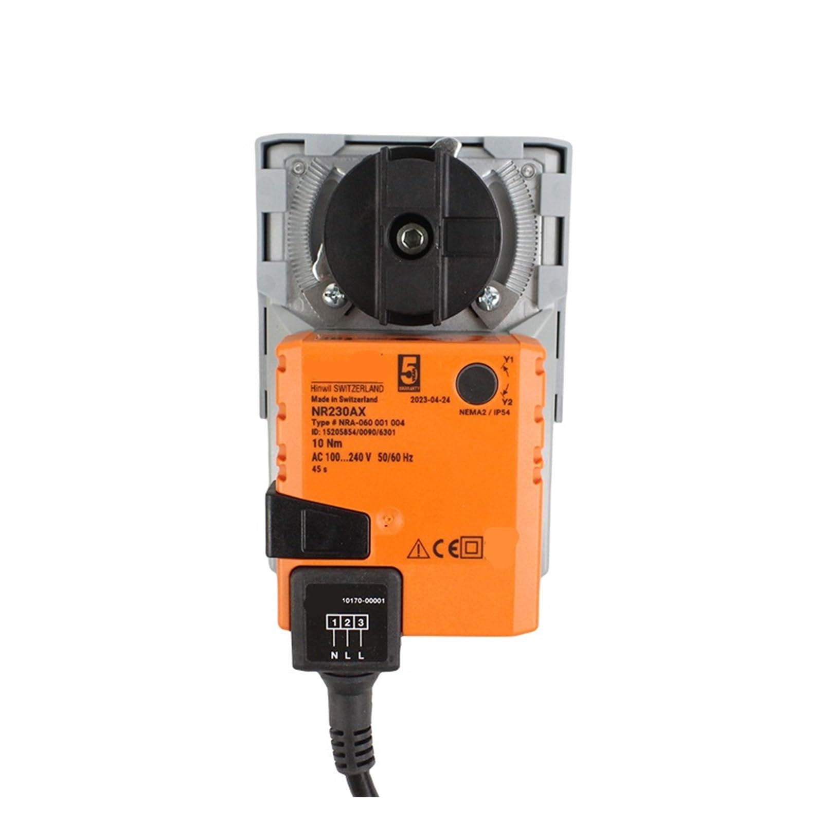 BFSYDLUJ NR230AX 10NM AC100 240V Ventilation drive Valve actuator