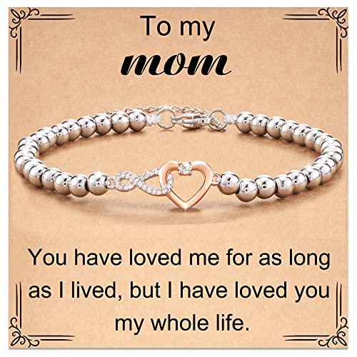 Shonyin Mothers Day Gifts from Daughter Son for Mom Unique, Mama Bracelets for Women, Birthday Gifts Best Mom Gift Jewelry Gift on Christmas Wedding Valentines Day