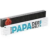 ⭐ BEIDSEITIGER DRUCK: Damit der Papa immer an den schönen Moment des Beschenktwerdens zurückdenken kann, ist der Zollstock auf beiden Seiten mit dem witterungsbeständigen Motiv bedruckt!