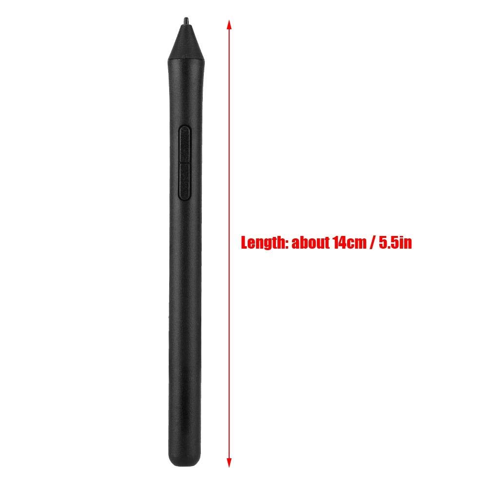 Diyeeni Stylet Sensible à la Pression Passive pour Tablette Graphique numérique, Stylet Tactile avec 3 pièces pour remplacer la Pointe du Stylet pour CTL672 CTL472 CTL490 CTL690, Feutre de Support