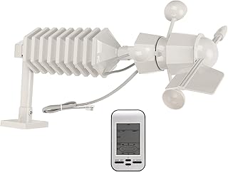 433MHz Mini Wireless Weather Forecast, Weather Forecast Machine with LCD Color Display, Weather Forecas Receiver and Remote Sensor Built in Pressure Sensor, for Home, Children's Room, Basement