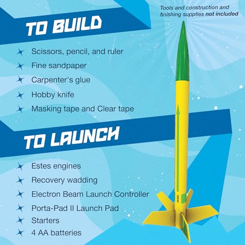 Estes 1753 AVG Bulk Variety Pack of Rocket-Building Kits, Beginner and Intermediate Flying-Rocket-Model Kits for Ages 10+, Includes Viking, Alpha, and EX2 Rockets - Image 4