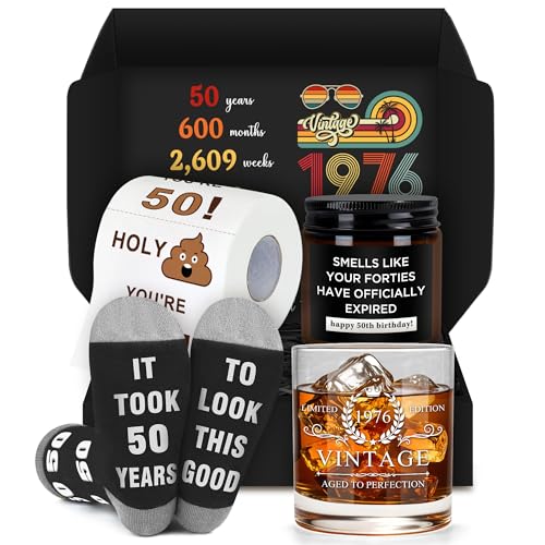 Pradnel 50th Birthday Gifts for Him Cool Gifts for 50 Year Old Man...