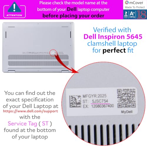 Carcasa Dell Inspiron 16 5645 para llevar tu laptop de 16 pulgadas a la universidad 4