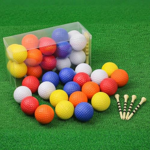 20 Pack Practice Golf Balls,41mm Foam Golf Balls,Limited Flight Design