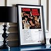 Queen Album Poster, Sheer Heart Attack, Bohemian Rhapsody, A Night at the Opera, Live at Wembley Stadium, Queen Album Wall Art| A4 & A3 | Framed Black (Sheer Heart Attack, A3 Framed Black) #4