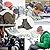 USB Heated Gloves, Rechargeable Heated Mittens for Women Men Kids,Double-Sided Heating Full & Half Finger Hand Warming Gloves for Typing Touchscreen Driving,3 Heating Levels Adjustable