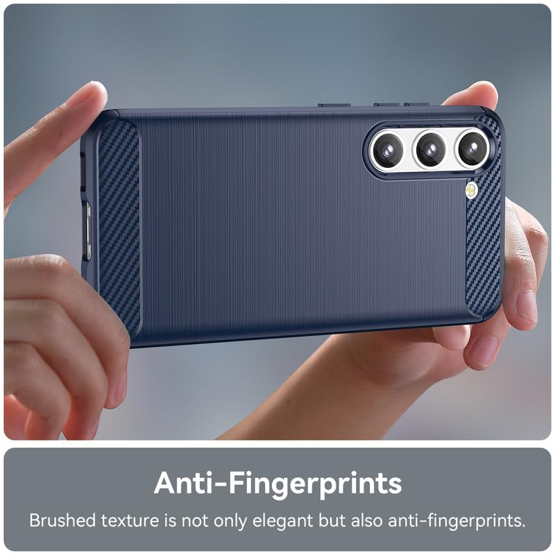 Image of Basic Case for Samsung Galaxy S23 FE (Carbon Fibre Blue)