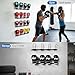 SQXLXDD 4Pcs Set Wall Mount Boxing Gloves Rack, Hang Up Glove Dryer Holder, Boxing Gloves Organizer for Garage Gym Training Room, Gloves Display Stand for Home Shopping Center