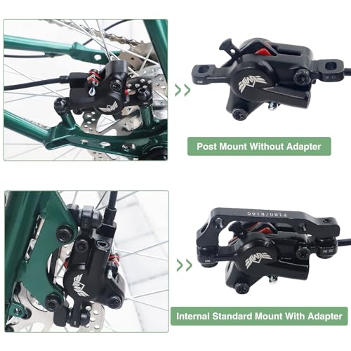 image for WEEROCK MTB Hydraulic Brake Set Bike Disc Brakes Kit with Left Front 8