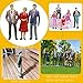 Gdaya 50PCs Tiny People Figures, 1:50 Scale Model Train People Hand Painted Model Trains Architectural O Scale Sitting and Standing Miniatures Figures for Miniature Scenes
