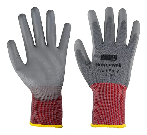 Honeywell Guanti Protettivi WorkEasy Cut Livello 1 – 10 Paia, Taglia M (8), Rivestimento In Nitrile, Antitaglio - 4