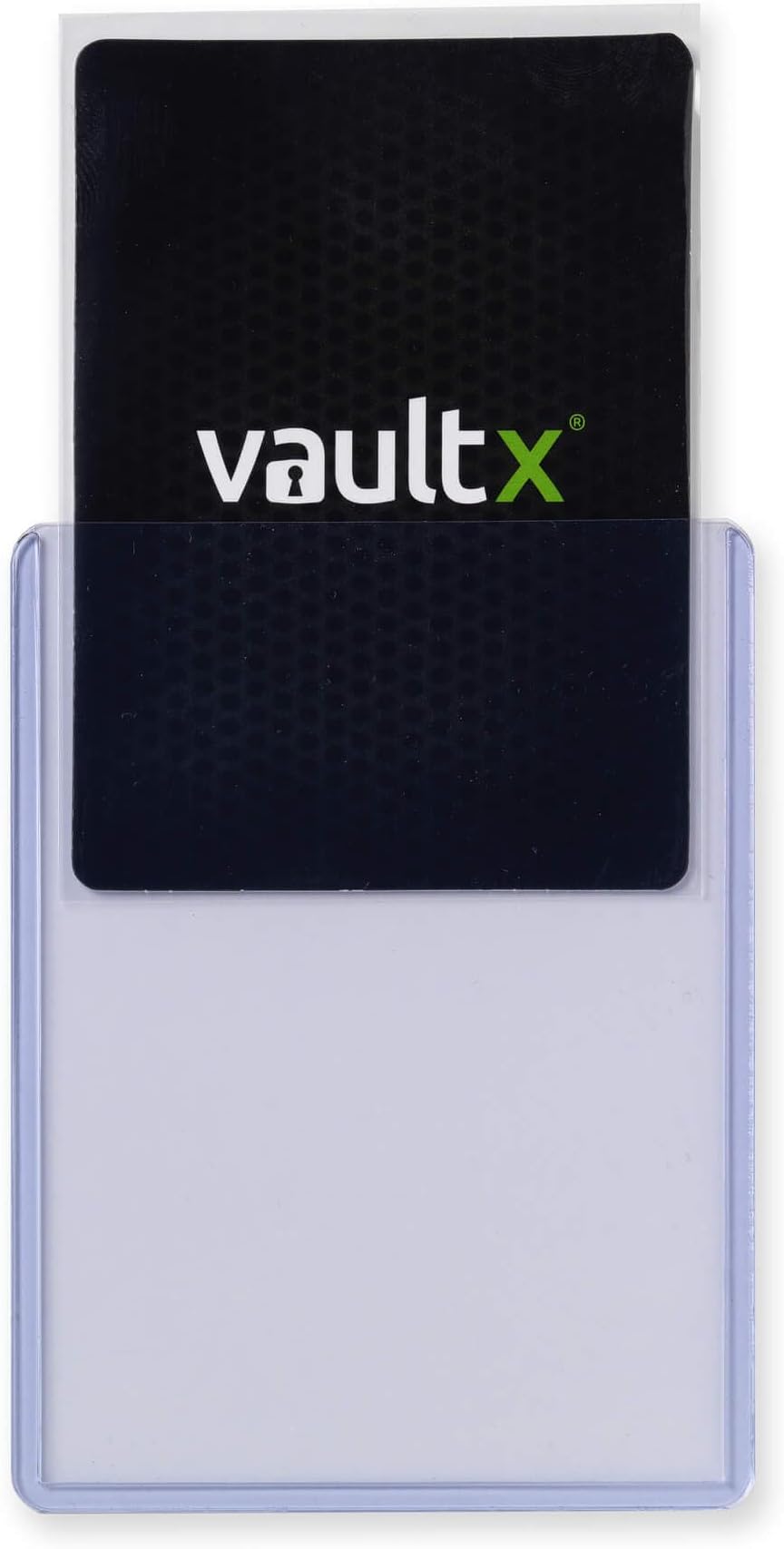 Vault X Premium Extra Thick Seamless Toploader 35 Point - 3" x 4" Hard Card Holder for Trading and Sports Cards (50 Pack)