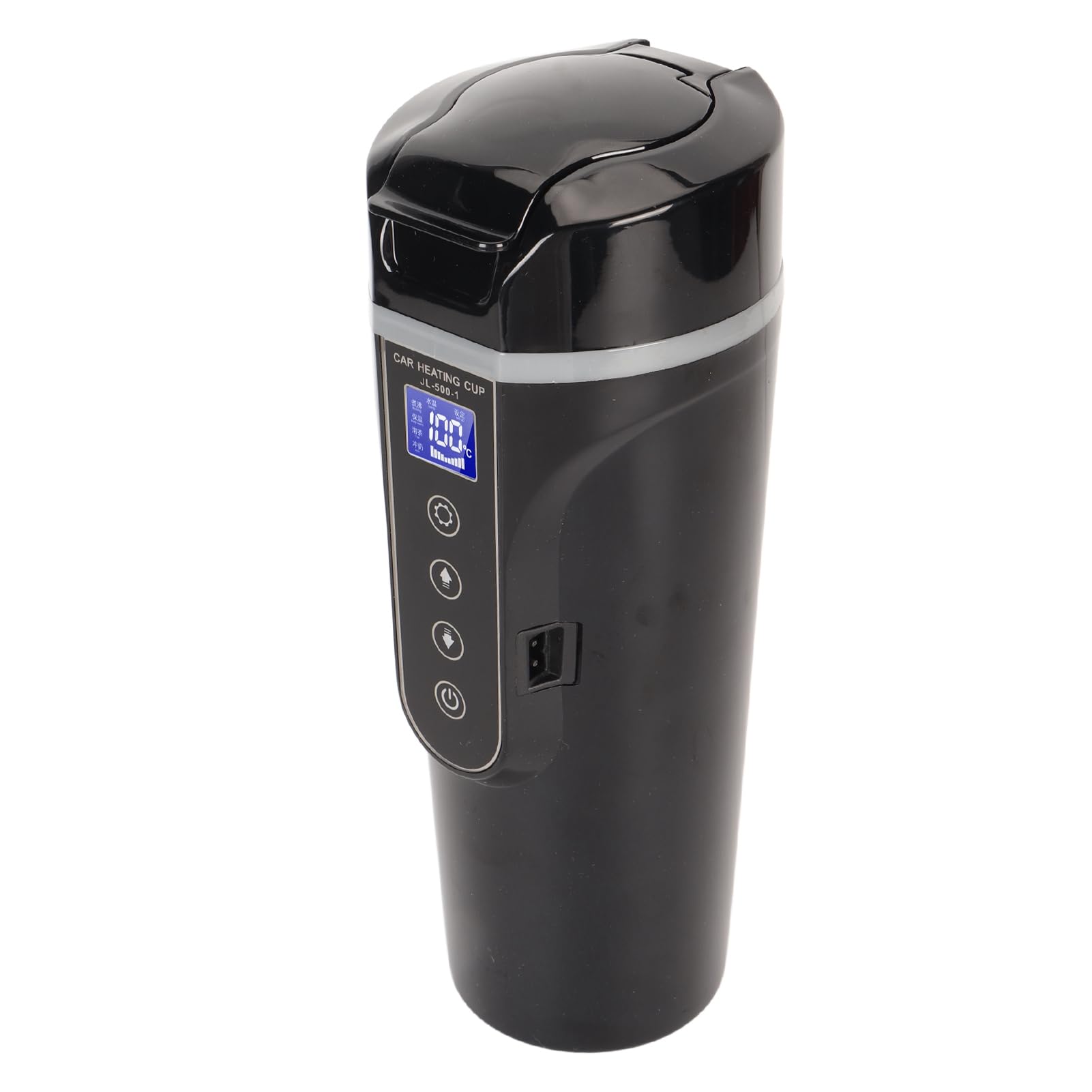EMUKOEP Multifunktionaler Reise-Wasserkocher, 500 Ml | 12 V, 24 V, Auto-Heizbecher, Für Tee und Kaffee