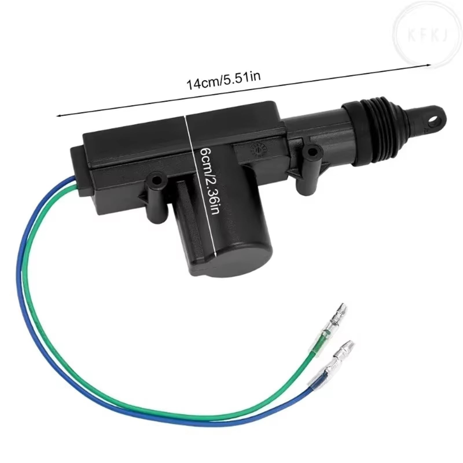pestillo de cierre Mando A Distancia Eléctrico Universal De 2 Cables Popular Entre Los Accesorios Para Cierre Centralizado Puertas Coches 12 V cerradura maletero(2piece)
