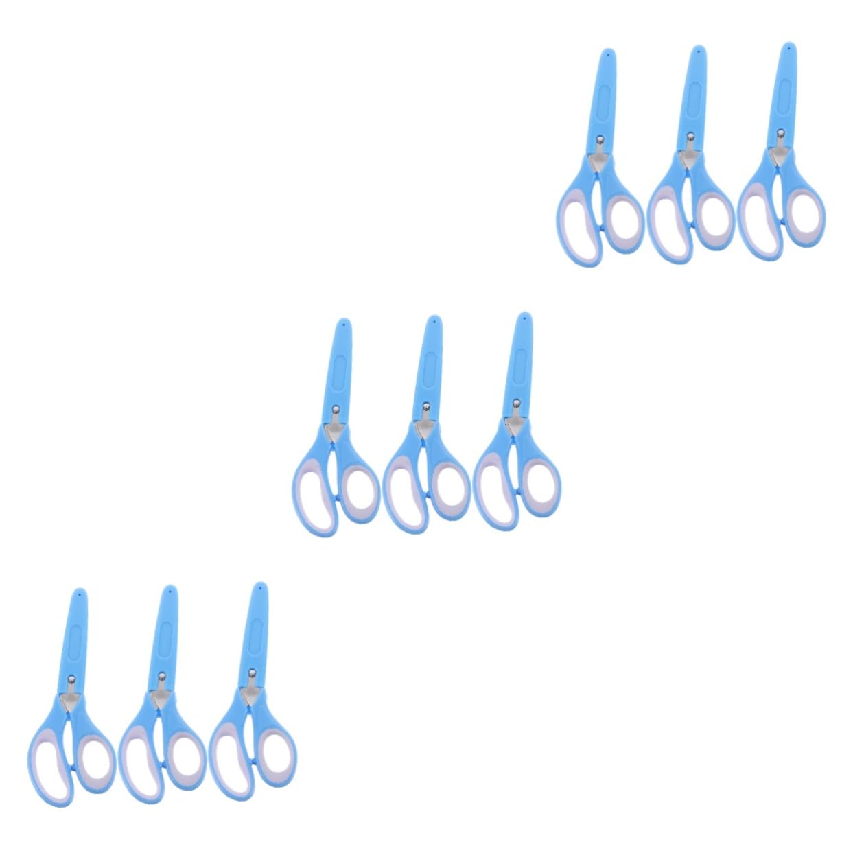 UPKOCH 3 Set Forniture Artigianali Per Clipper Ricamo Pieghevole Forbici Pieghevoli Forbici Per Sicuri Per Il Crafting Acciaio Inossidabile Sky- Pezzi*3