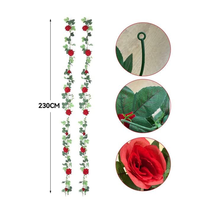 Kunstbloemen, zijden bloemen decoratieve lelie roze 97cm