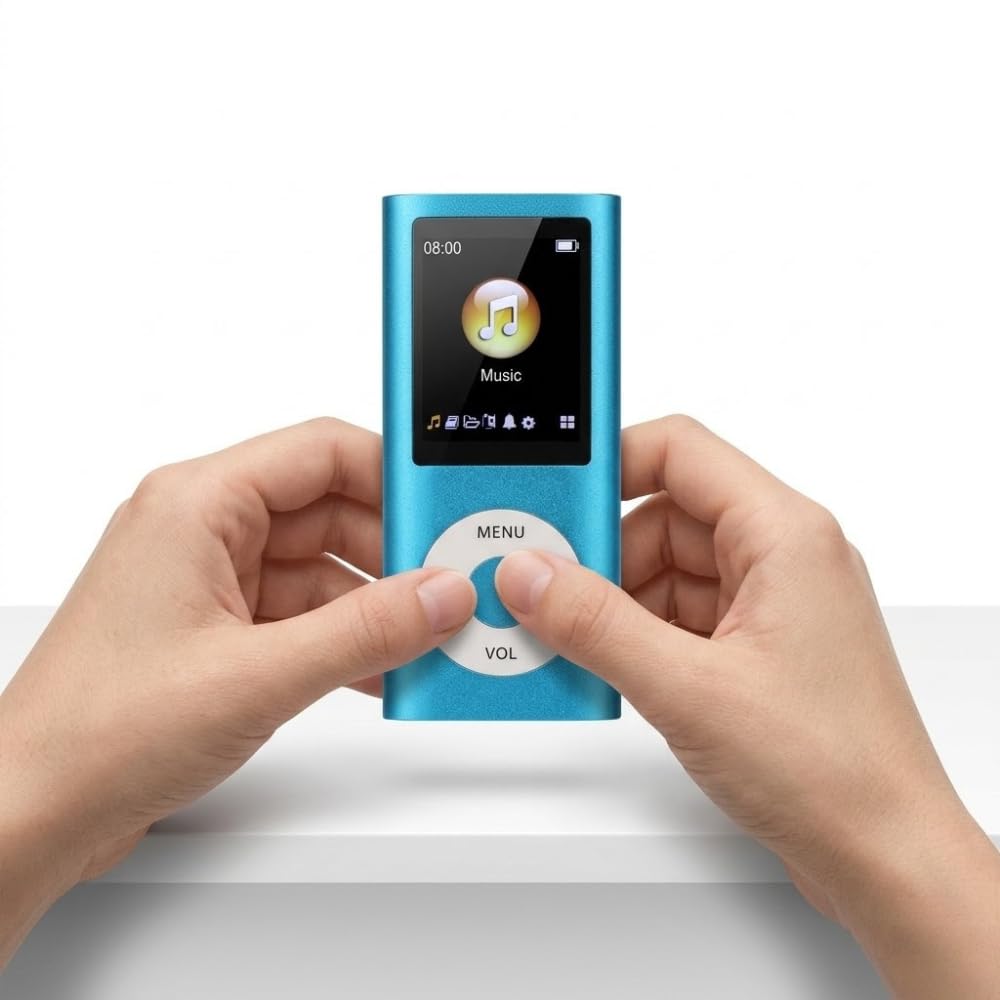 Drumstone (𝐒𝐩𝐞𝐜𝐢𝐚𝐥 𝟏𝟓 𝐘𝐞𝐚𝐫𝐬 𝐖𝐚𝐫𝐫𝐚𝐧𝐭𝐲) Portable MP3/MP4 Player with Earphones | 1.8-inch HD Display, Expandable Memory up to 64GB, 8 Hours-image-49